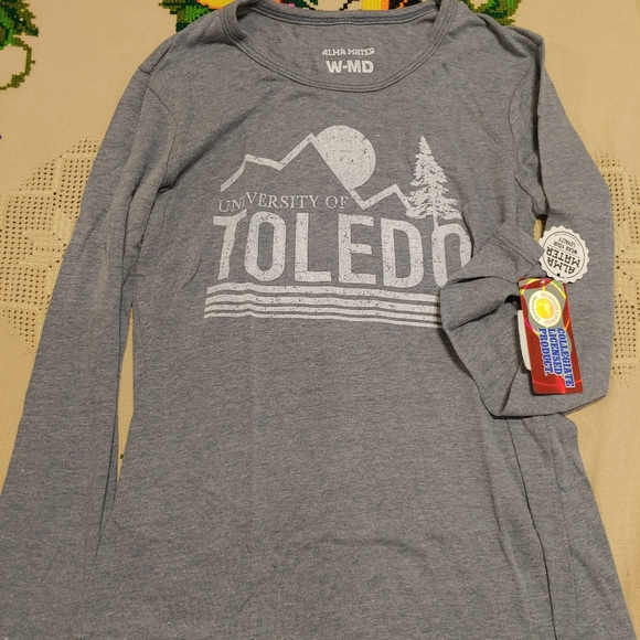 Alma Mater NCAA Womens Women's Long Sleeve T-Shirt - Picture 2 of 4